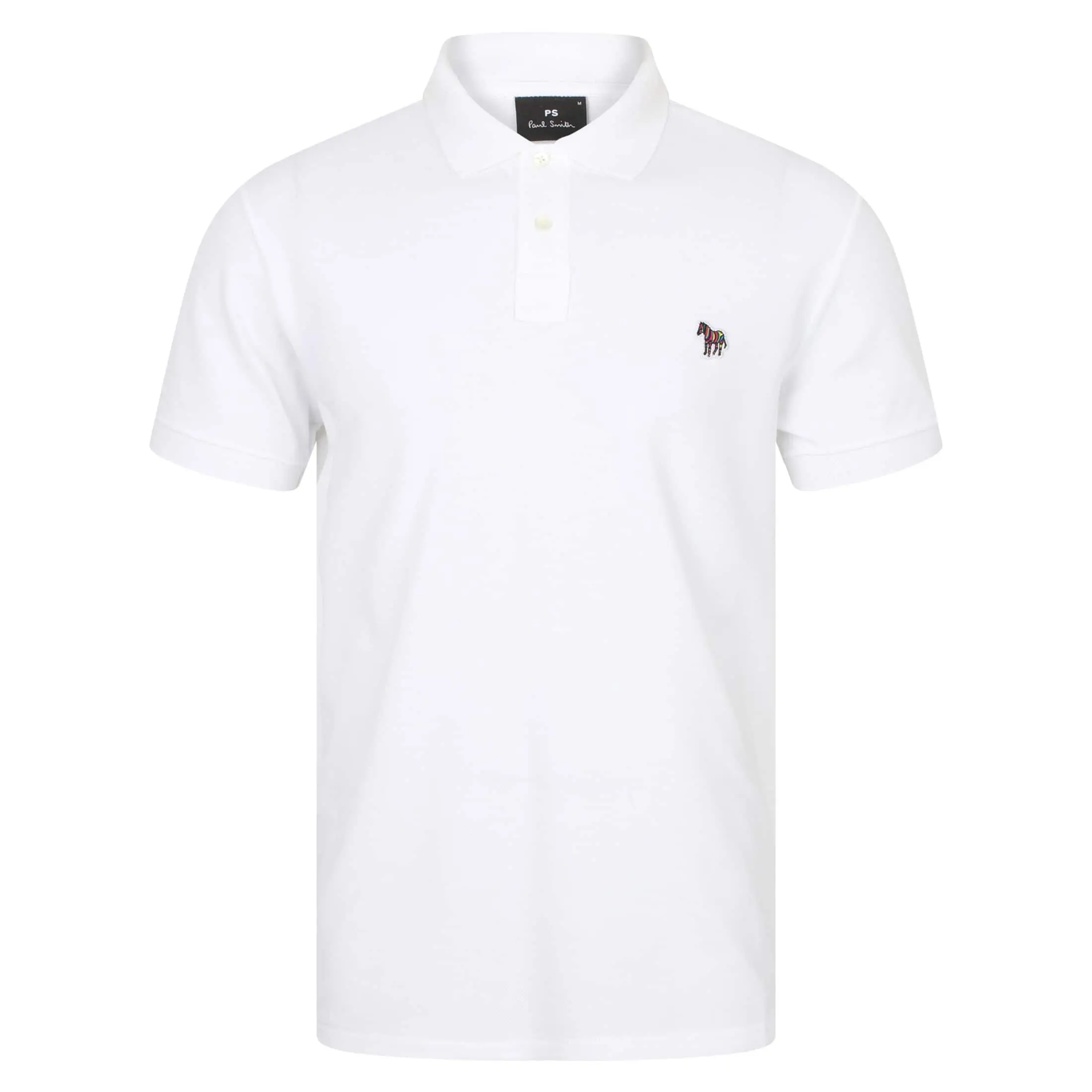 PAUL SMITH ZEBRA LOGO POLO SHIRT