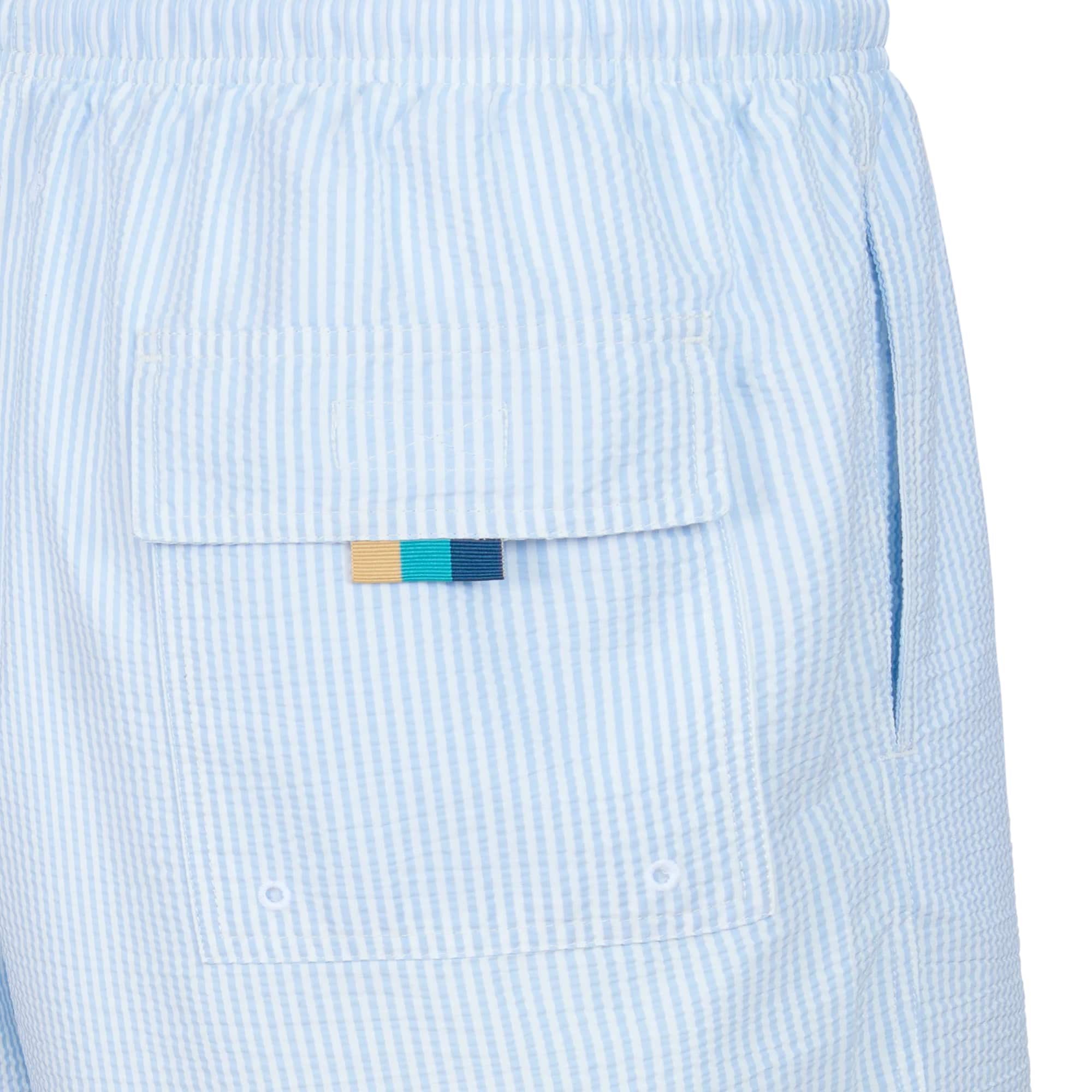 SANDBANKS SEERSUCKER SWIM SHORTS - Image 4